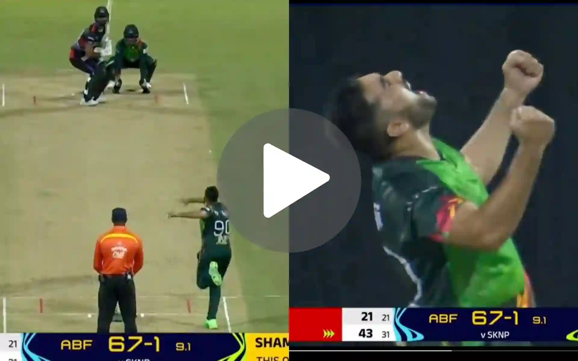 [Watch] Tabraiz Shamsi Outfoxes Fakhar Zaman With Deceptive Flight In CPL 2024